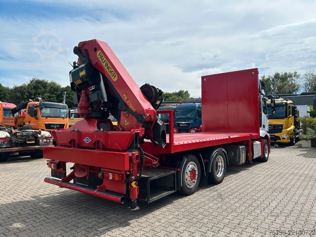 Kamyon üzerine monteli vinç MERCEDES-BENZ 2642 Pritsche Plattform BDF+PK 27000 Kran+Seilw.