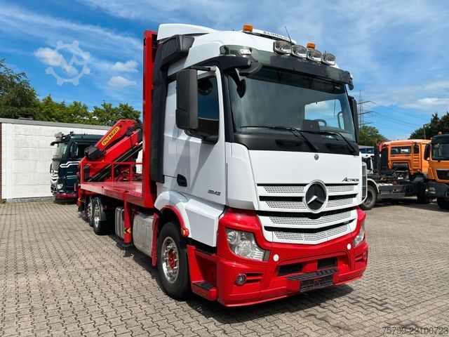 Kamyon üzerine monteli vinç MERCEDES-BENZ 2642 Pritsche Plattform BDF+PK 27000 Kran+Seilw.