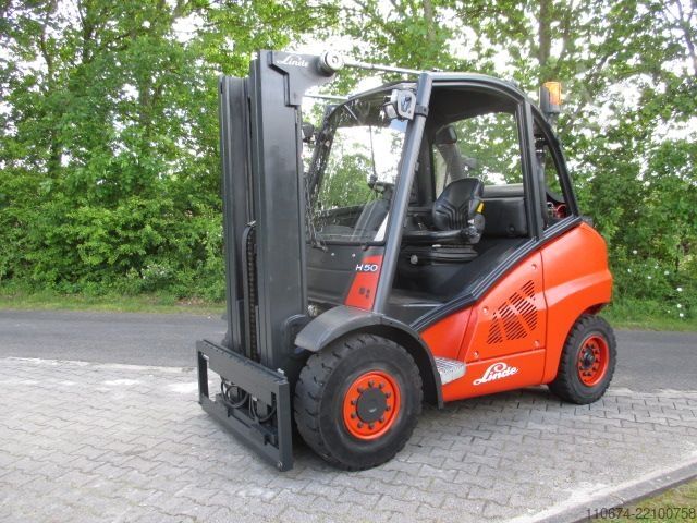 Nestekaasun trukit Linde H50T-01