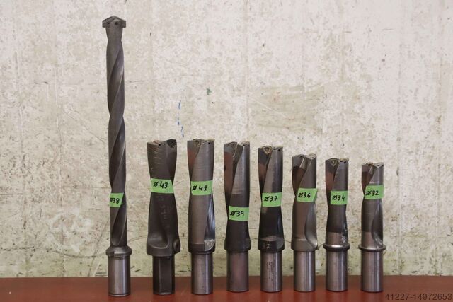 Indexable insert drills 8 pieces Protostar Aufnahme Ø32 mm mit Innenkühlung