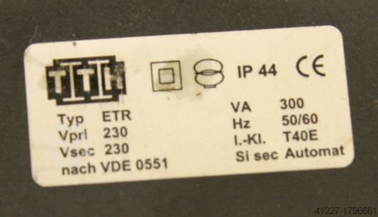 Prüfgerät für elektrische Geräte BE LP10/500-230