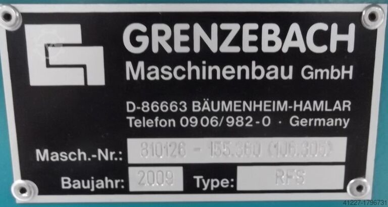 Băng tải con lăn dẫn động Grenzebach RFS