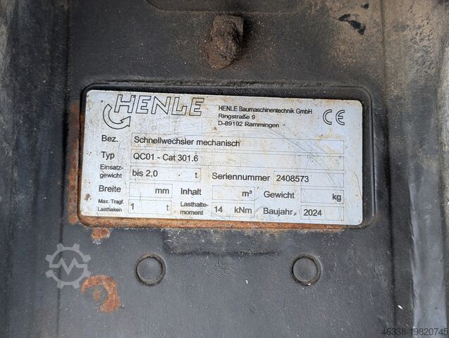 Minigraver Case CAT 301.6 Minibagger Case CAT 301.6