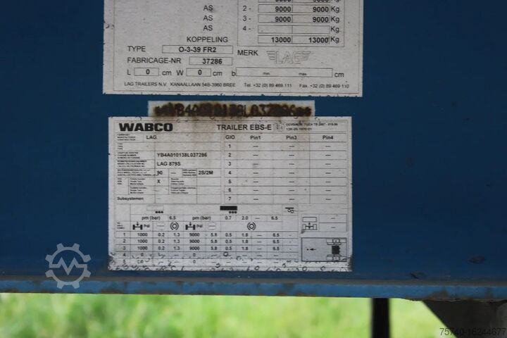 Transport refrigerat/congelat LAG + CARRIER + MAXIMA 1300