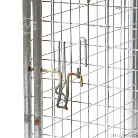 Gebrauchte Anti-Diebstahl Rollbehälter A-Gestell, nestbar, L: 850, B: 670, H: 1850 (mm). Kruizinga 98-7420GB