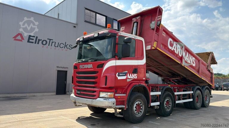 ティッパー Scania G 400 (GRANDES EJES / BELGIAN TRUCK / COCHE BEL...