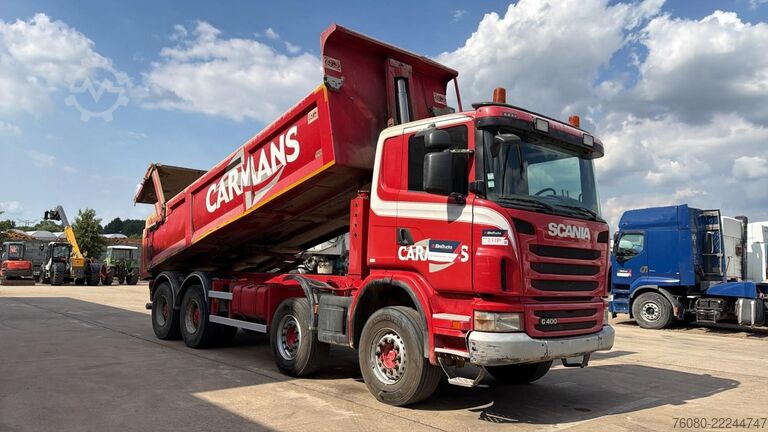 ティッパー Scania G 400 (GRANDES EJES / BELGIAN TRUCK / COCHE BEL...