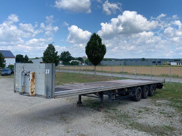 Pracovná plošinová náves SCHMITZ CARGOBULL SPL 24 Plateau_ Flatbed_ verzinkt_ Rungen
