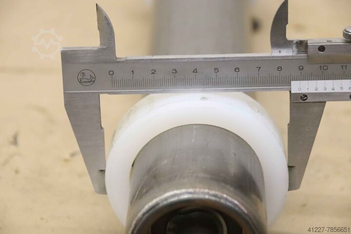 Conveyor belt rollers, transport rollers unbekannt Ø 65/89 x 1020 mm