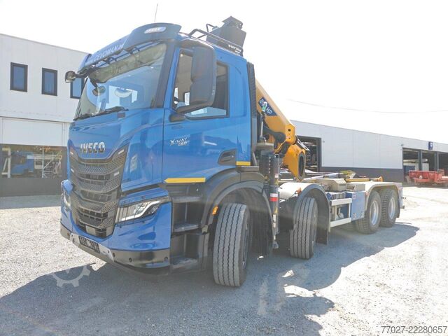  Iveco X-WAY 460 !!PROMO!! Hooklift + Crane Copma 208