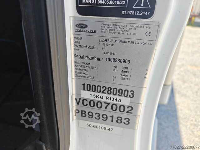 Kühl-/Tiefkühltransport MAN TGL 8.180 Carrier Viento 350