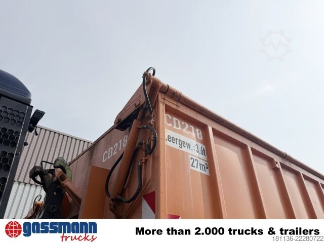 Container cu cârlig Hagemann HAGEMANN Abrollcontainer mit hydr. Deckel ca.