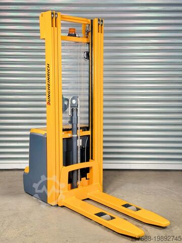 Πεζός με φορτηγό υψηλής ανύψωσης Jungheinrich EJC 216 - Service Neu - Batterie 80% - 5,25m Hub