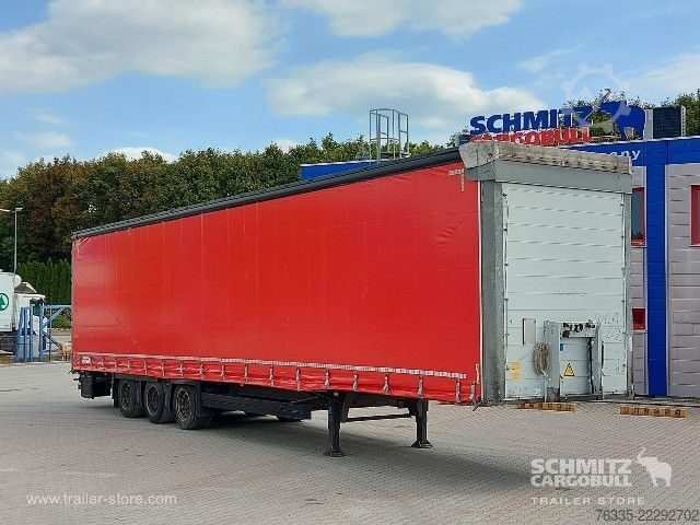 Brandalı açık yarı römork Schmitz Cargobull Curtainsider Mega