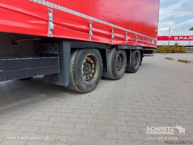 Brandalı açık yarı römork Schmitz Cargobull Curtainsider Mega