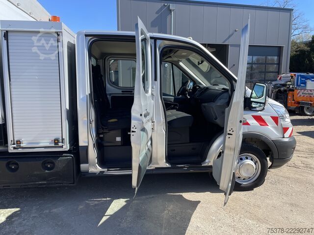 фургон-шторник Ford Transit Kipper aus 1.Hand+Klima+AHK+EU5