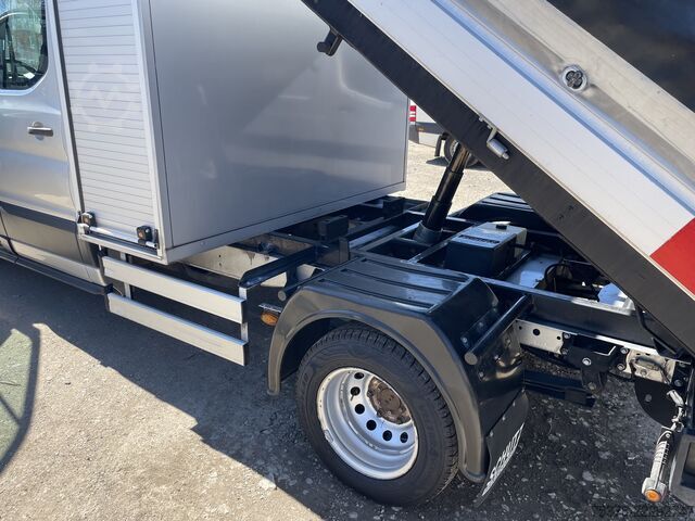 фургон-шторник Ford Transit Kipper aus 1.Hand+Klima+AHK+EU5