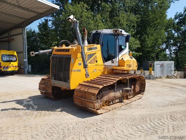 Rolo compactador LIEBHERR PR736 LGP