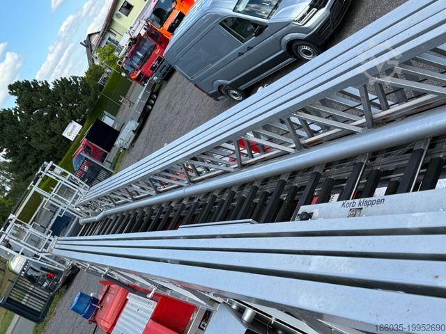 Camion à usage spécial MERCEDES-BENZ MB 1524 Drehleiter METZ DLK 23-12 PLC III