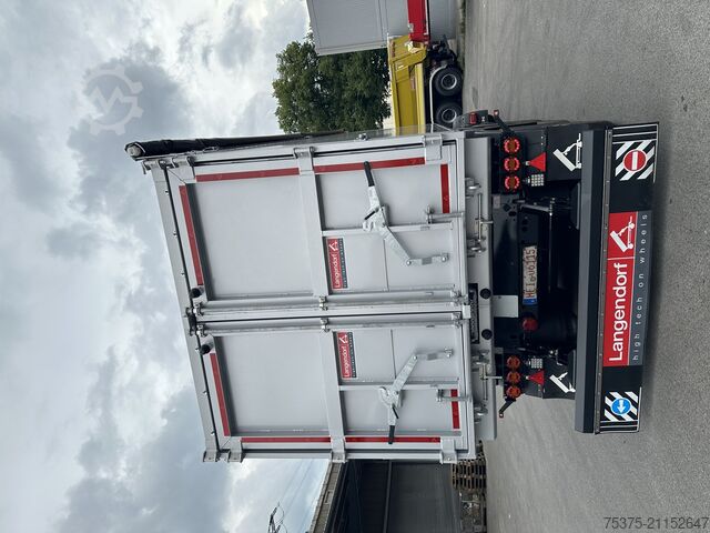 Semi-remorque benne Langendorf SKA 24/30  50 cbmAGRAR KIPPER