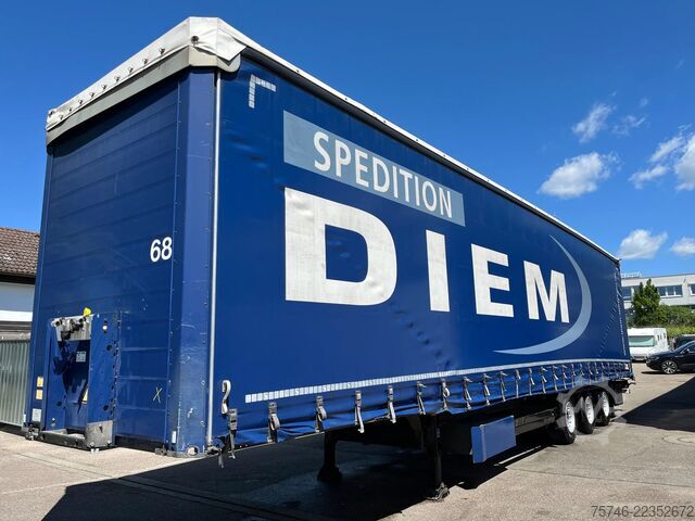 Plachta Schmitz Cargobull MEGA,  3-Achs-Auflieger, Tautliner, EDSCHA, Lif...