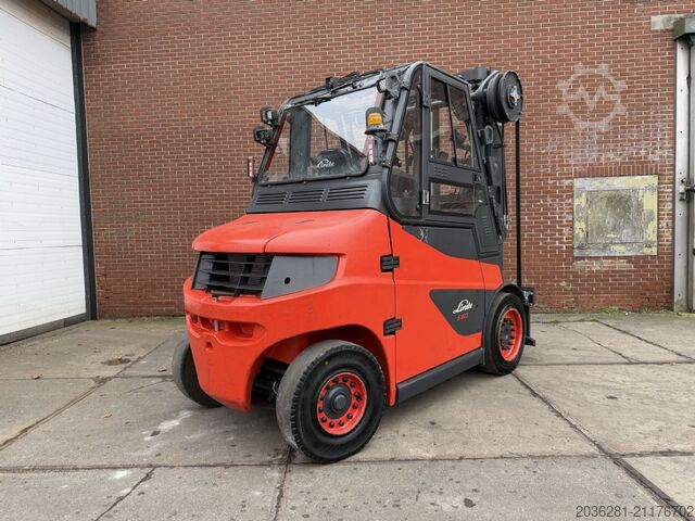 Elektriskais 4 riteņu iekrāvējs Linde E60-01