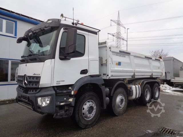 Savitvežis MERCEDES-BENZ Arocs 3246 /Blattfederung/Bordmatik/Meiller