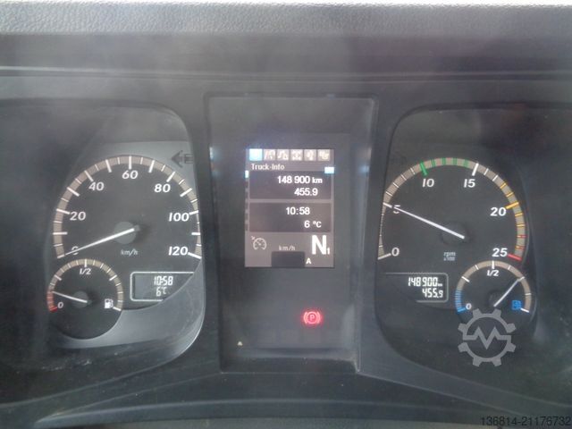 Savitvežis MERCEDES-BENZ Arocs 3246 /Blattfederung/Bordmatik/Meiller