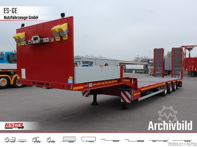 Žemagrindė puspriekabė FAYMONVILLE Multimax Plus Satteltieflader Hebebett