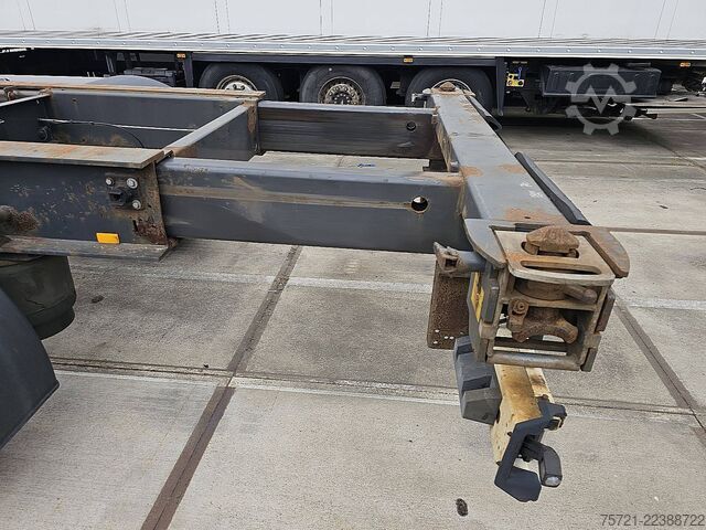 Transportasi kontainer WEBTRAILER COS 40 MULTI BPW DISC LIFTA