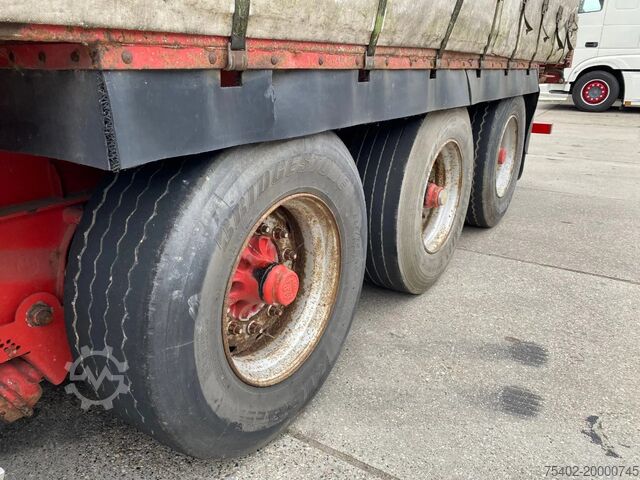 Presenninger, der kan skubbes Van Hool Tautliner / BPW / 11 meter