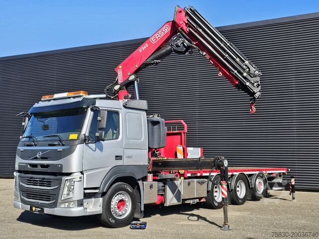 Laadplatform Volvo FM 460 8x4-4 / FASSI 36.5 t/m -8 x EXTENSION + ...