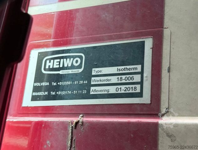 Kuorma-auto umpikorilla VOLVO FH 13.500 I-PARK COOL FULL AIR HEIWO ISOLATED BO