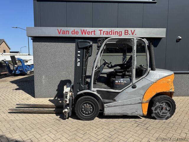 Still RX70-40 Triplo 400 Freelift / Külgnihutusega / Kahvlipositseerija konteineriveok Deutz Diesel  STILL RX70-40 Triplo 400 Freelift / Sideshift / Vorkversteller ContainerTruck Deutz Diesel 2014