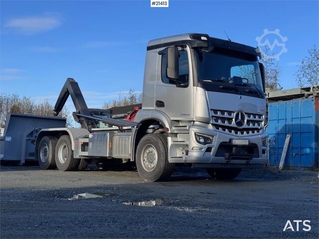 Hook arm system Mercedes-Benz Arocs 2543 6x2 Hook Truck. 3600 km!!