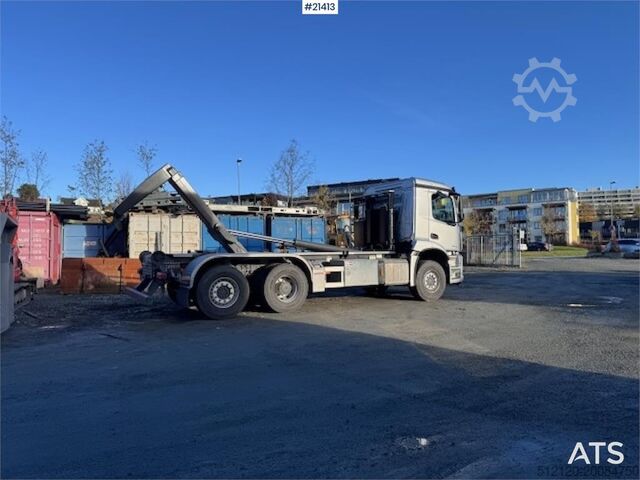 Hook arm system Mercedes-Benz Arocs 2543 6x2 Hook Truck. 3600 km!!