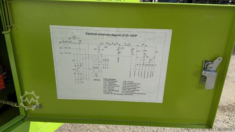 Kaskádos daráló újrahasznosításhoz, 22 kW XC XC-GY30HP