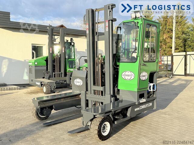Négyirányú targoncát Combilift C4000 GAS DUPLEX 4100 FREE-LIFT CABIN