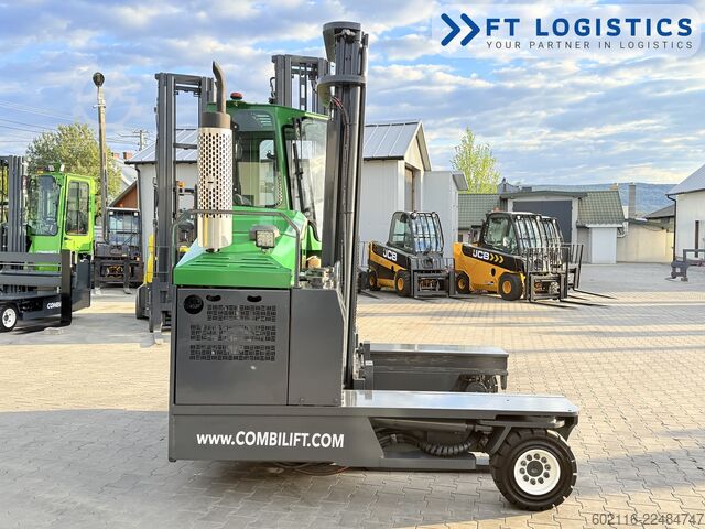 Négyirányú targoncát Combilift C4000 GAS DUPLEX 4100 FREE-LIFT CABIN