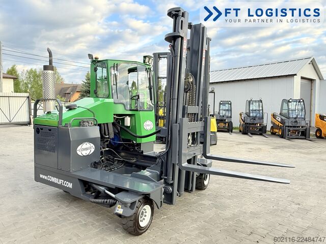 Négyirányú targoncát Combilift C4000 GAS DUPLEX 4100 FREE-LIFT CABIN