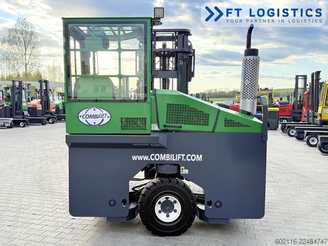 Négyirányú targoncát Combilift C4000 GAS DUPLEX 4100 FREE-LIFT CABIN