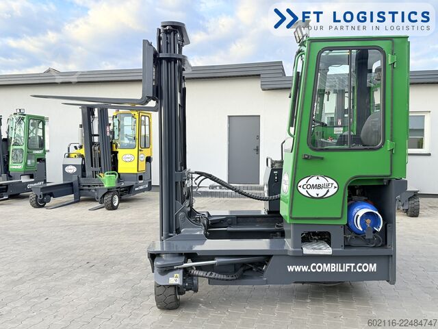 Négyirányú targoncát Combilift C4000 GAS DUPLEX 4100 FREE-LIFT CABIN