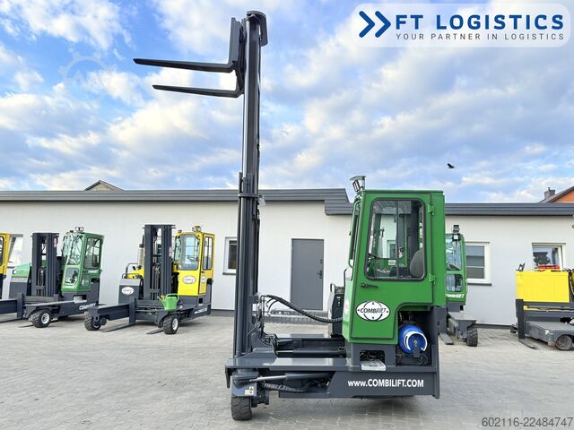 Négyirányú targoncát Combilift C4000 GAS DUPLEX 4100 FREE-LIFT CABIN