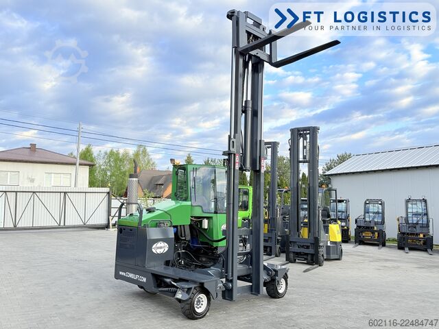Négyirányú targoncát Combilift C4000 GAS DUPLEX 4100 FREE-LIFT CABIN