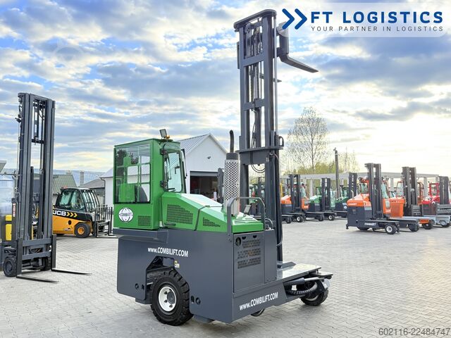 Négyirányú targoncát Combilift C4000 GAS DUPLEX 4100 FREE-LIFT CABIN