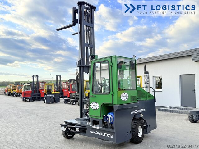 Négyirányú targoncát Combilift C4000 GAS DUPLEX 4100 FREE-LIFT CABIN