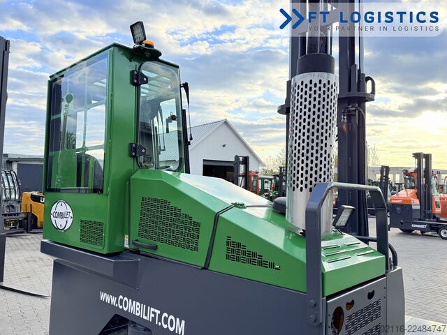 Négyirányú targoncát Combilift C4000 GAS DUPLEX 4100 FREE-LIFT CABIN