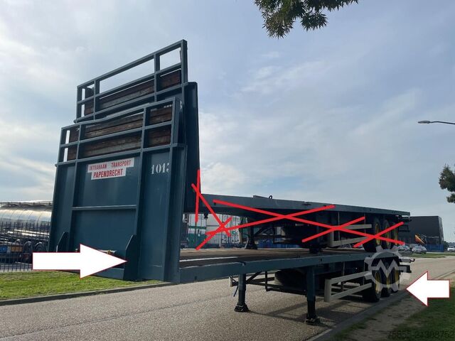 プラットフォームトレーラー Haan OPL 45 Heavy Duty (45Ton) / Rungen-Potholes / N...