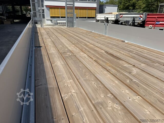 Remolque de plataforma baja Humbaur TBB  14,4 t Tandemtieflader 7,20 m lang, Neuwertig