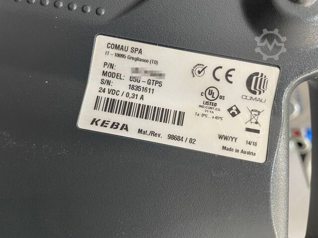 2x Roboterarm Comau Smart5 NJ4 220-2.7